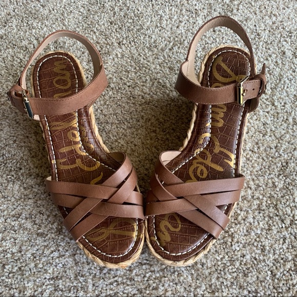 Sam Edelman Darline Platform Wedge Sandal - Picture 2 of 5